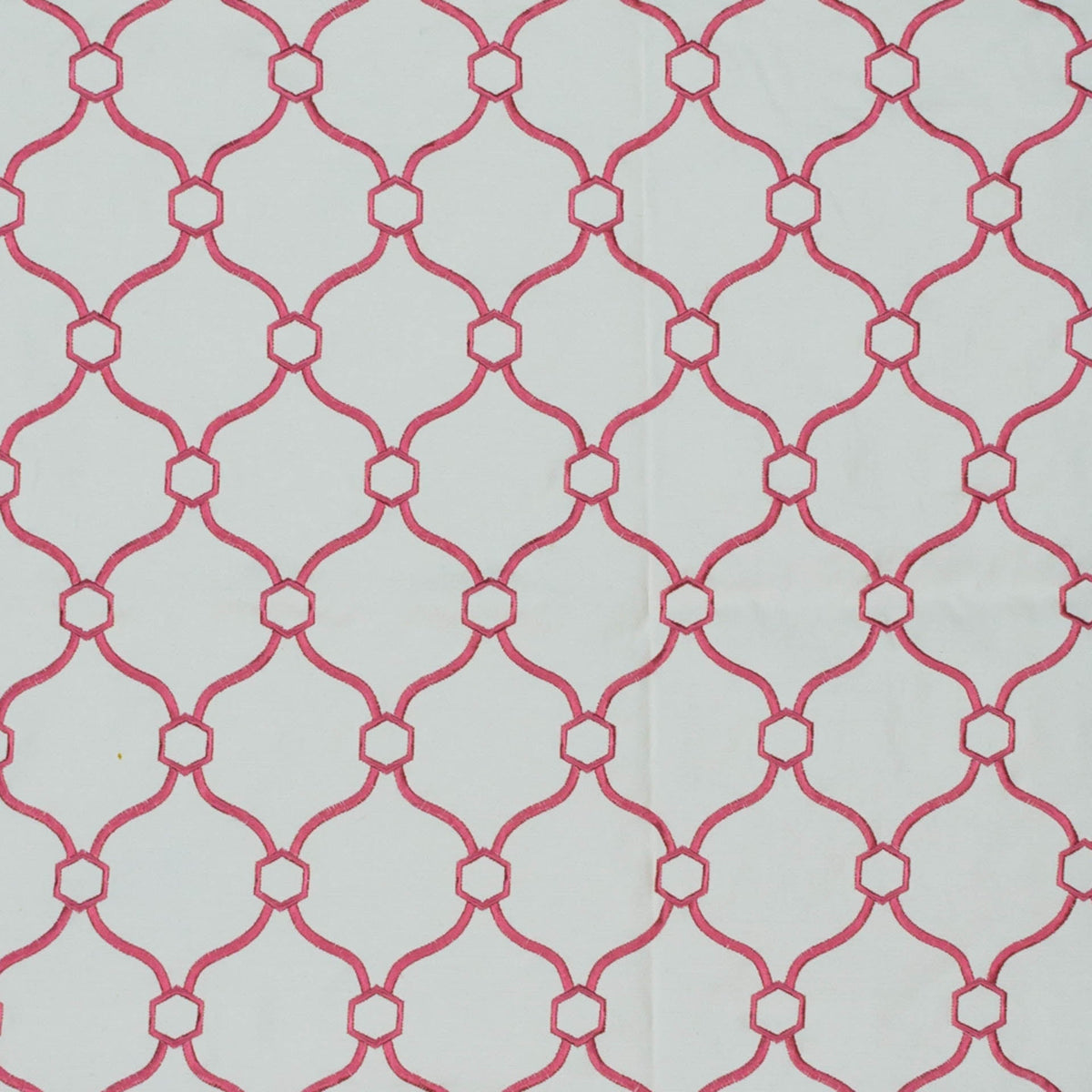 RM Coco PICARDIE TRELLIS / CORAL Fabric | Atlanta Fabrics