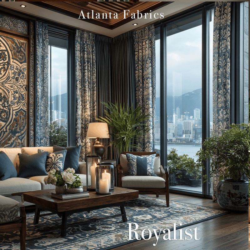 Atlanta Fabrics Royalist Green Fabric | Atlanta Fabrics
