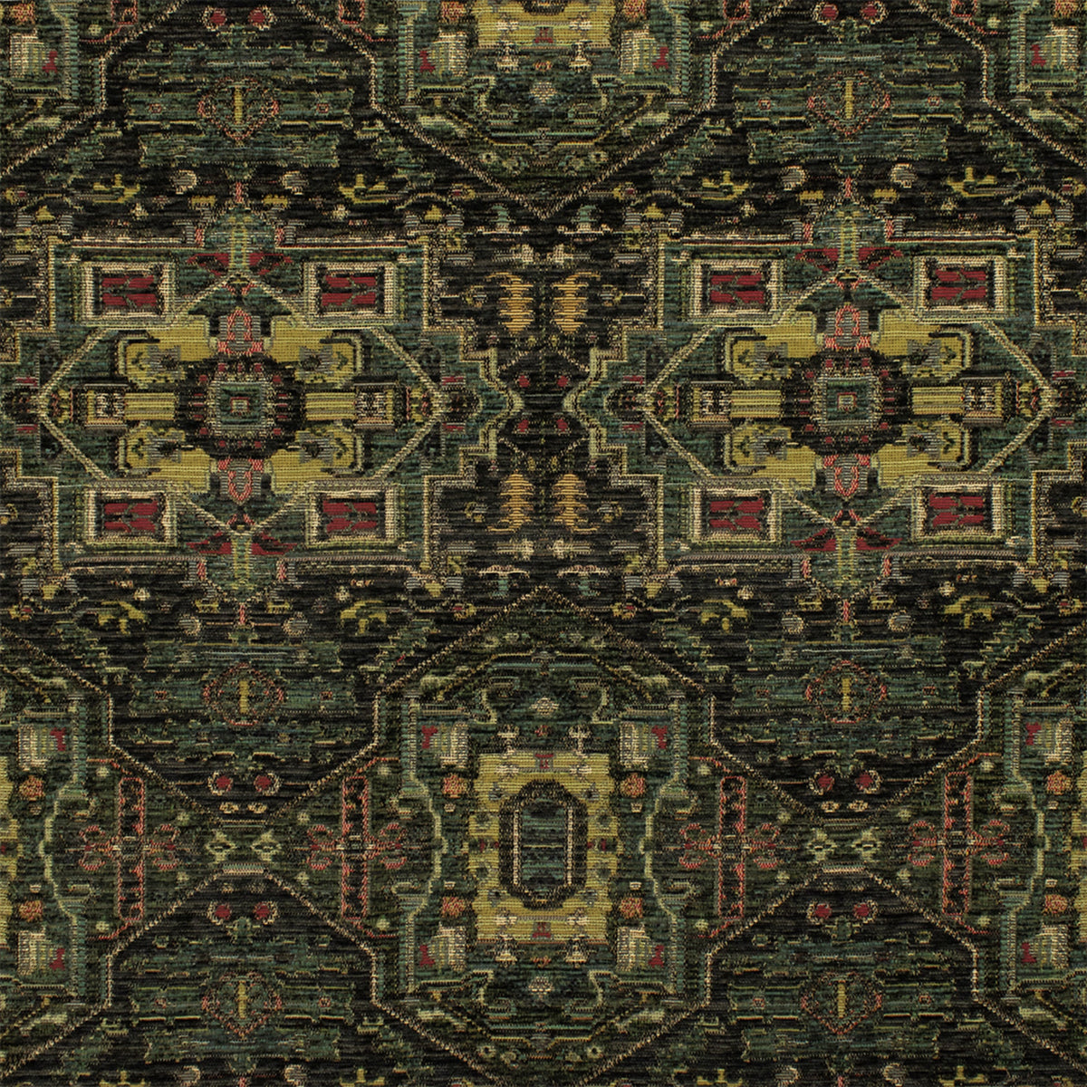 Greenhouse S6728 Black Fabric | Atlanta Fabrics