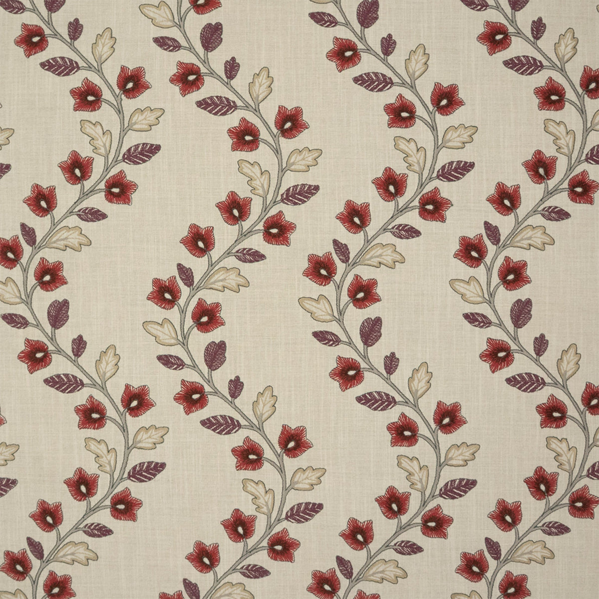 Anna Elisabeth S7521 Plum Fabric | Atlanta Fabrics