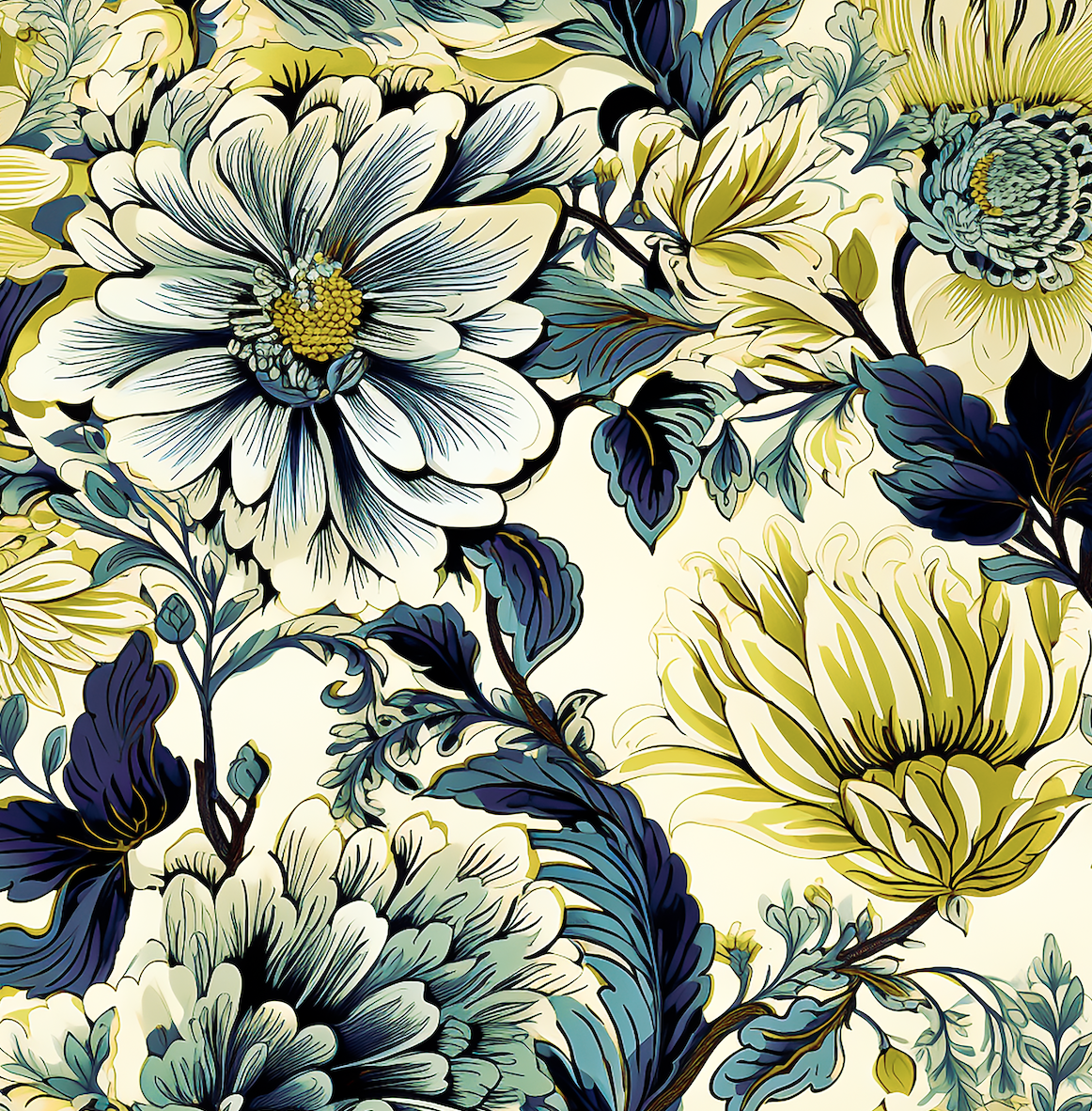 Atlanta Fabrics Emeline Teal Fabric | Atlanta Fabrics