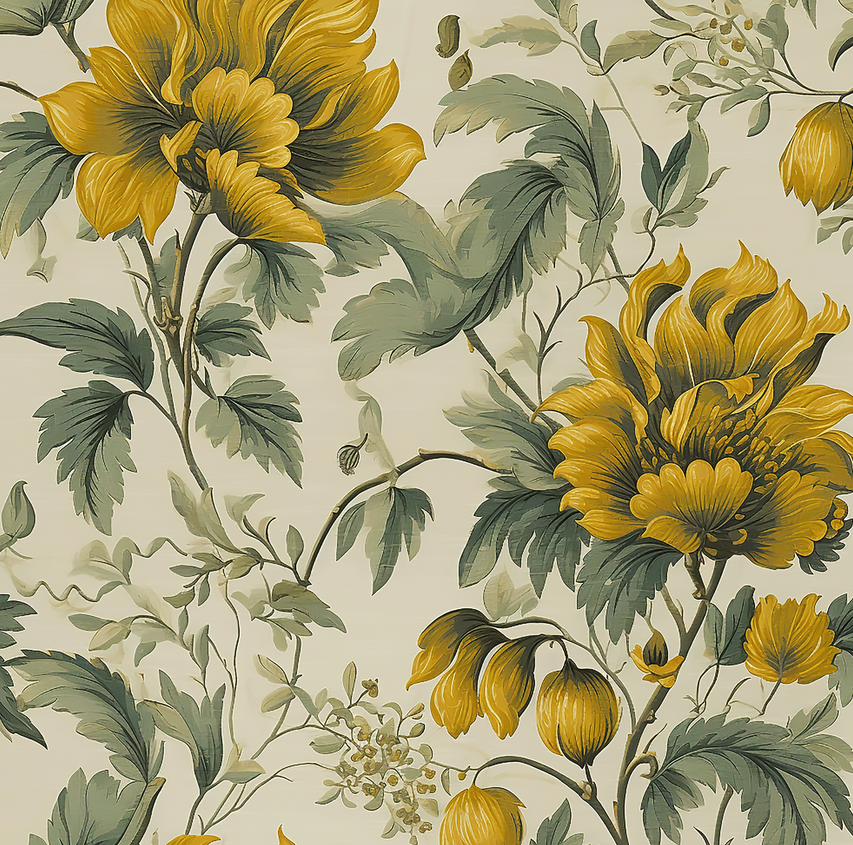 Atlanta Fabrics Cottonwood Gold Fabric | Atlanta Fabrics