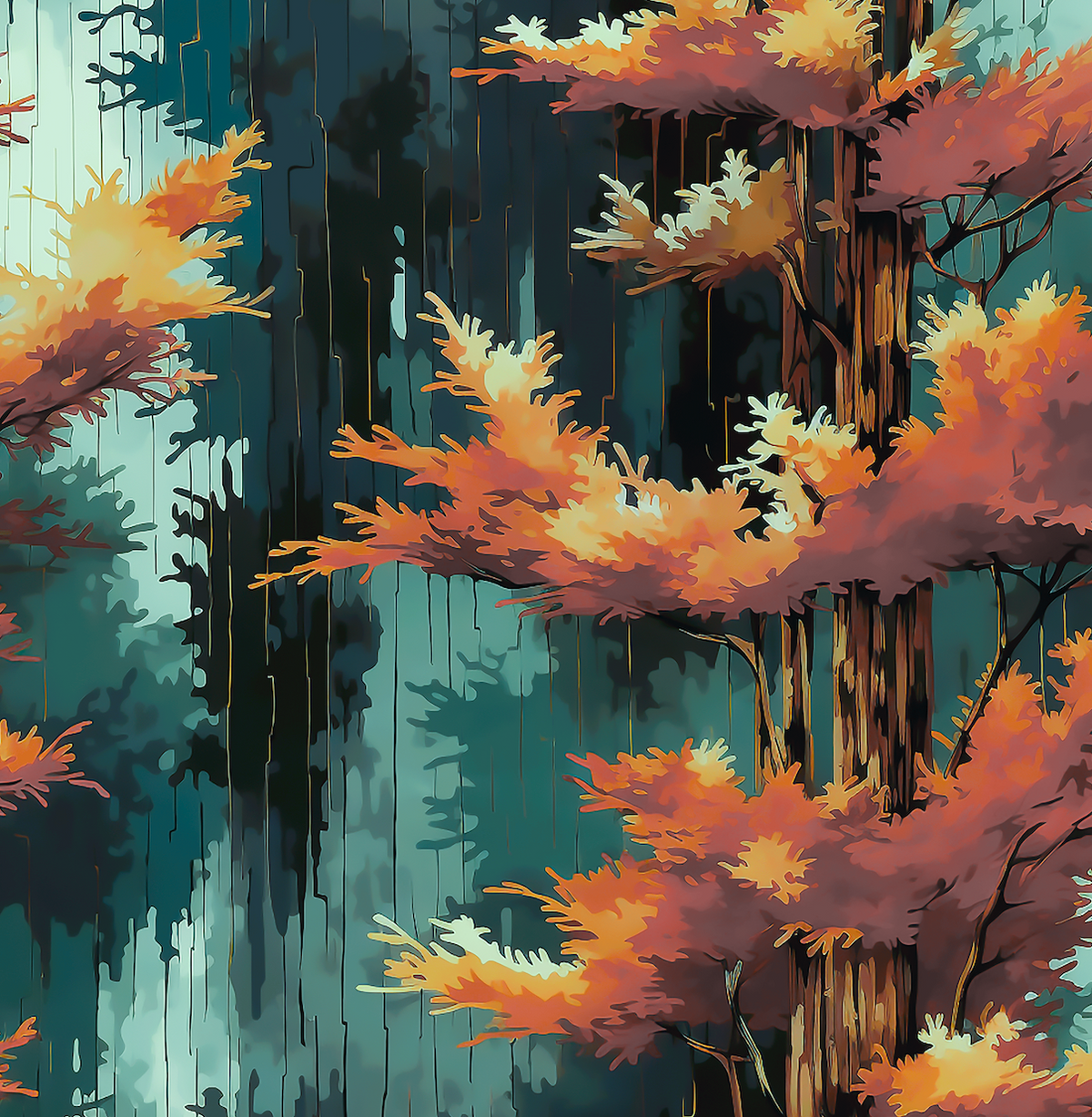 Woodland Breeze Teal