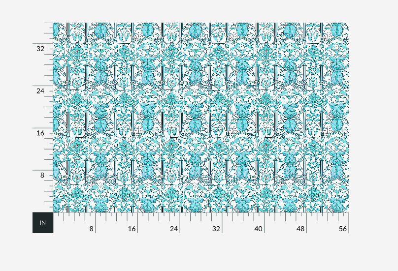 Atlanta Fabrics Friend To You Aqua Fabric | Atlanta Fabrics