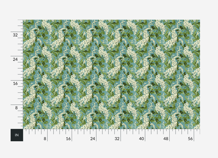 Atlanta Fabrics Frossard Aqua Fabric | Atlanta Fabrics