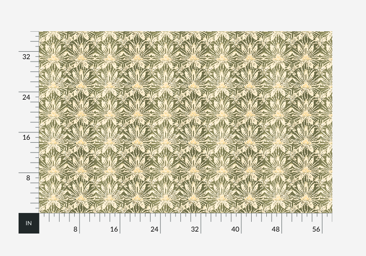 Atlanta Fabrics Barbier Basil Fabric | Atlanta Fabrics