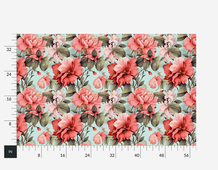 Atlanta Fabrics Melodious Azalea Fabric | Atlanta Fabrics