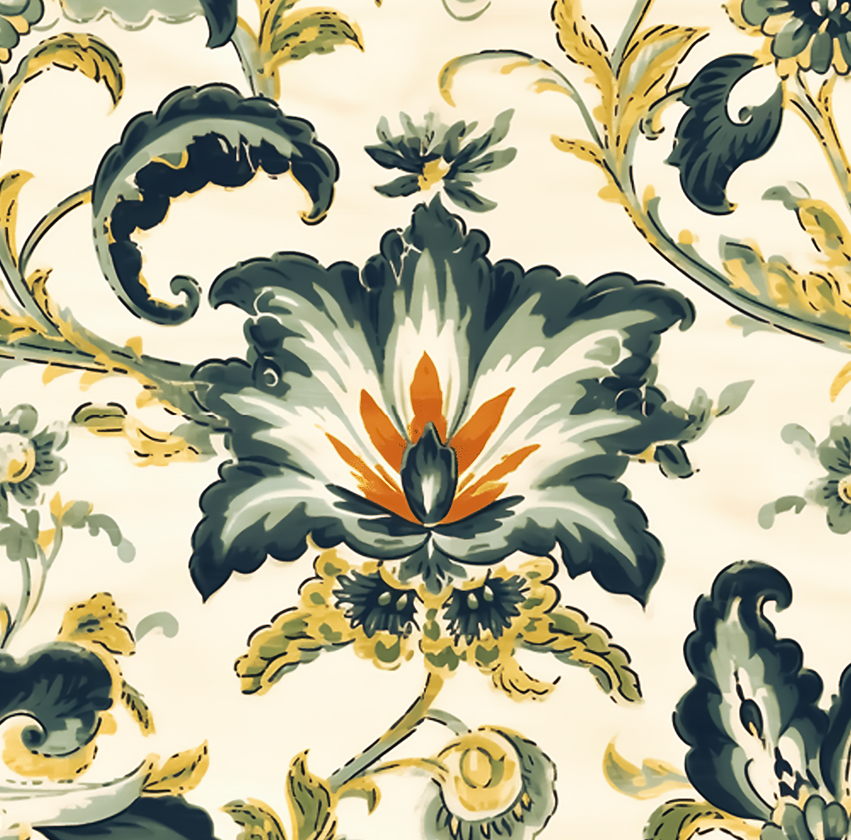 Atlanta Fabrics Turin Evergreen Fabric | Atlanta Fabrics