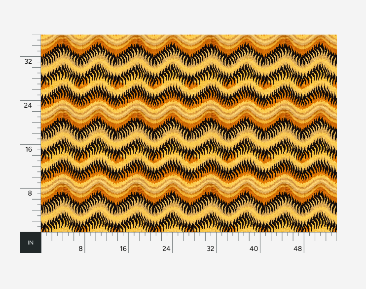 Atlanta Fabrics Rising Sun Orange Fabric | Atlanta Fabrics