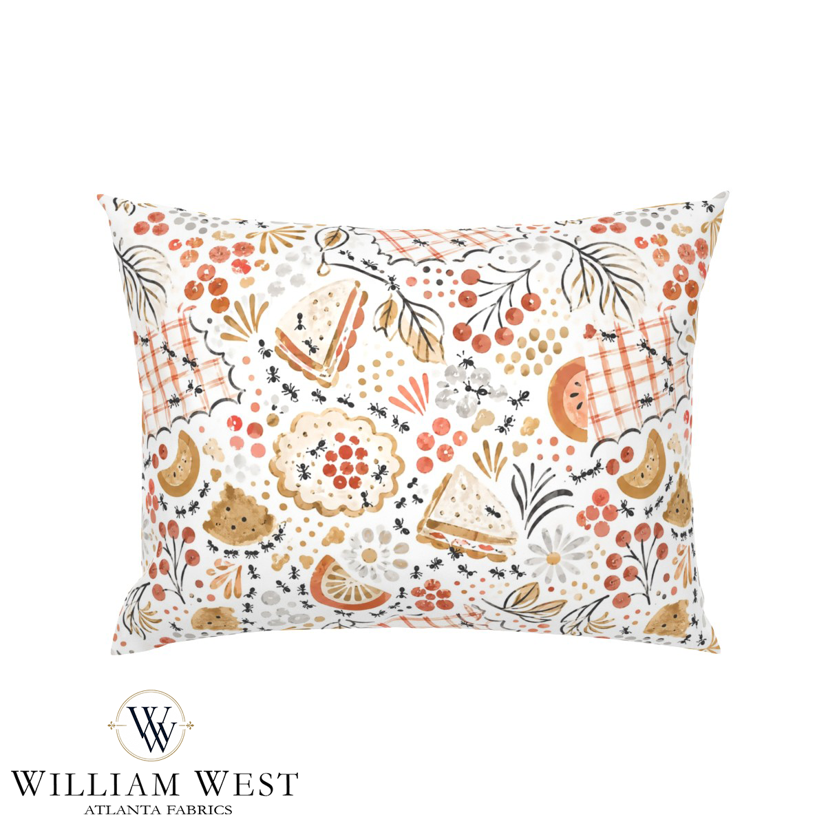 Atlanta Fabrics Take Out Persimmon Fabric | Atlanta Fabrics