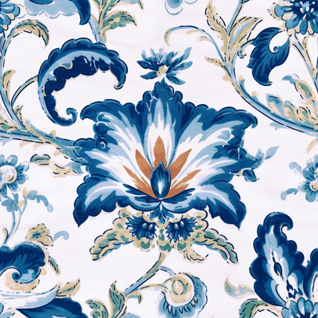 Atlanta Fabrics Turin Blue Fabric | Atlanta Fabrics