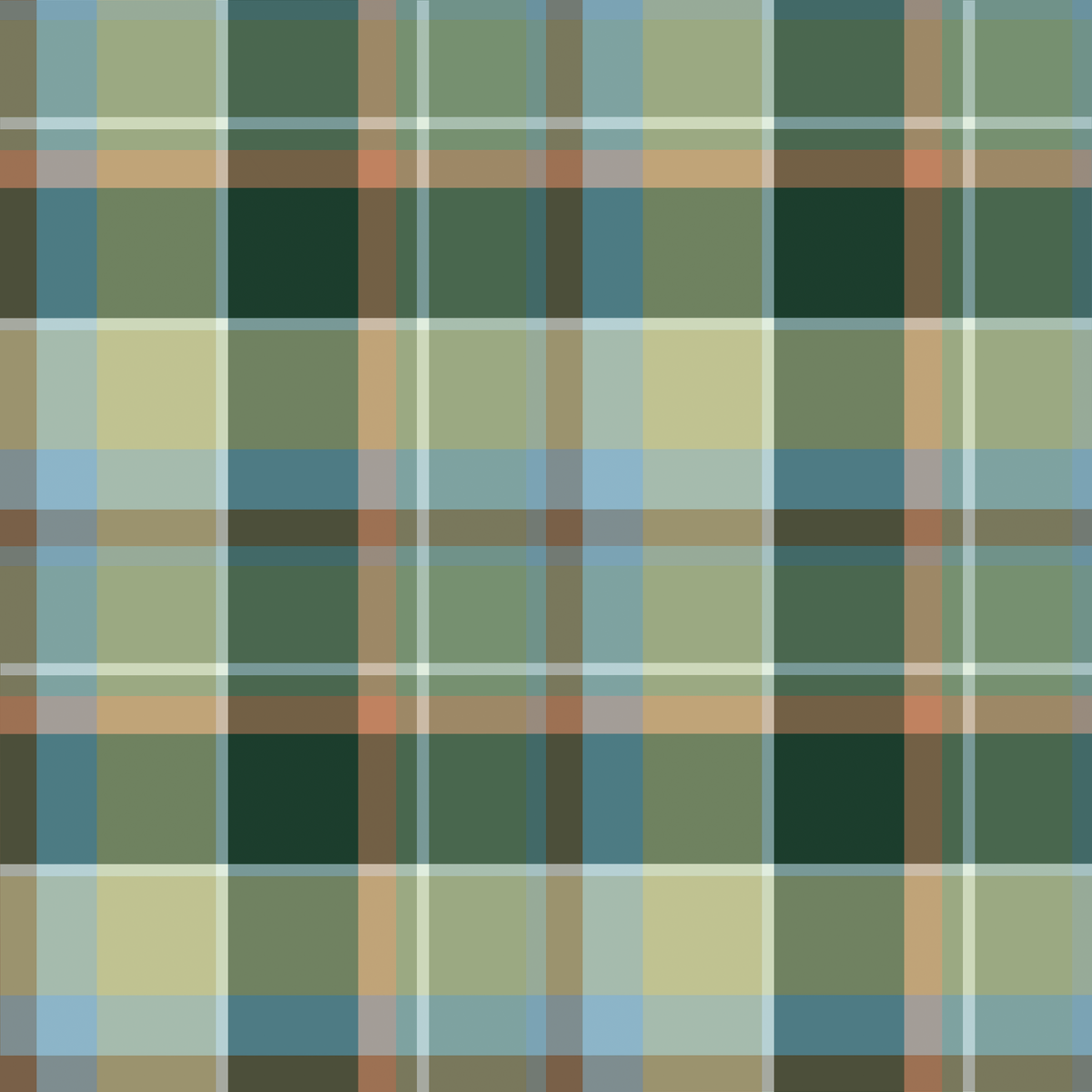 Utan Plaid Cyan