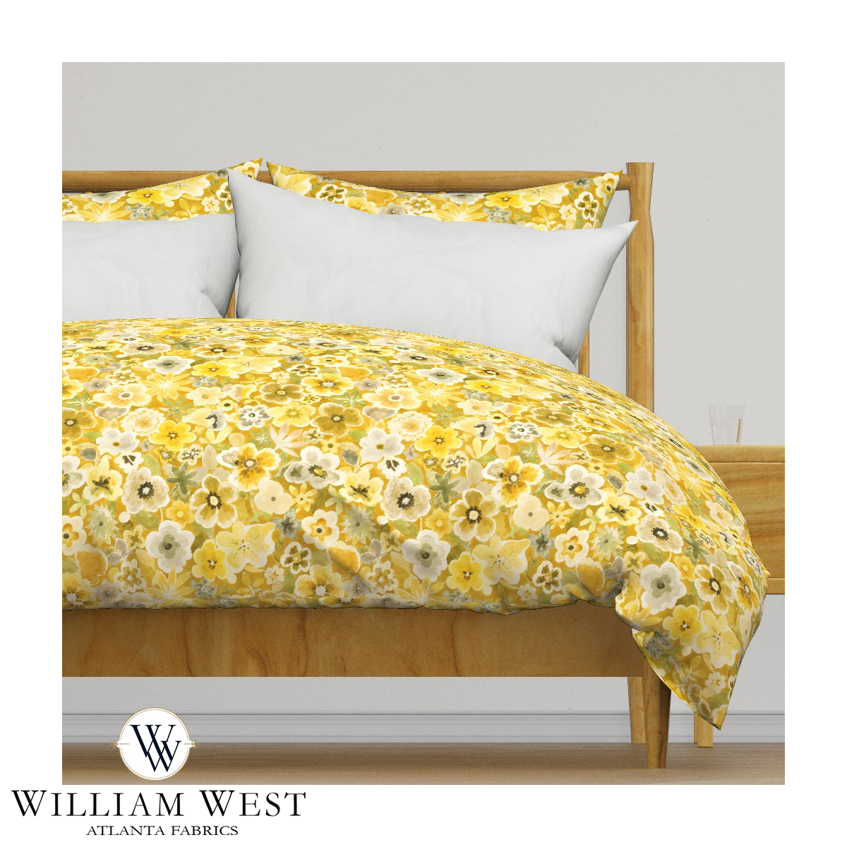 Atlanta Fabrics Wild! Yellow Fabric | Atlanta Fabrics