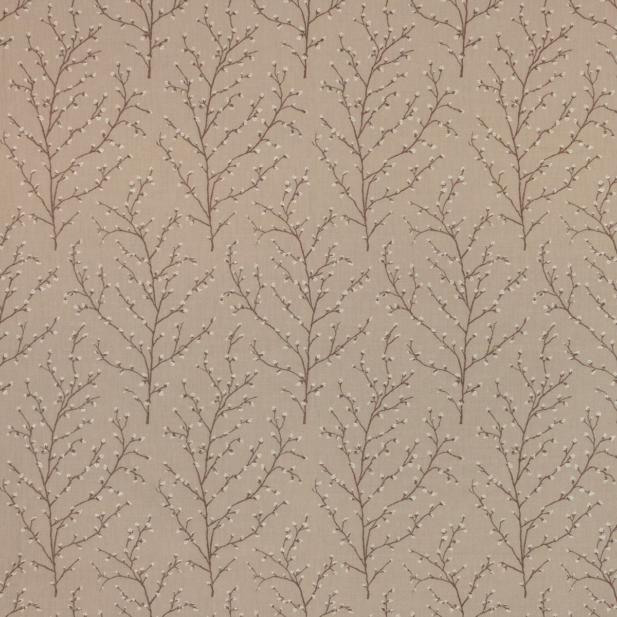 RM Coco Willow Grove Beige Fabric | Atlanta Fabrics
