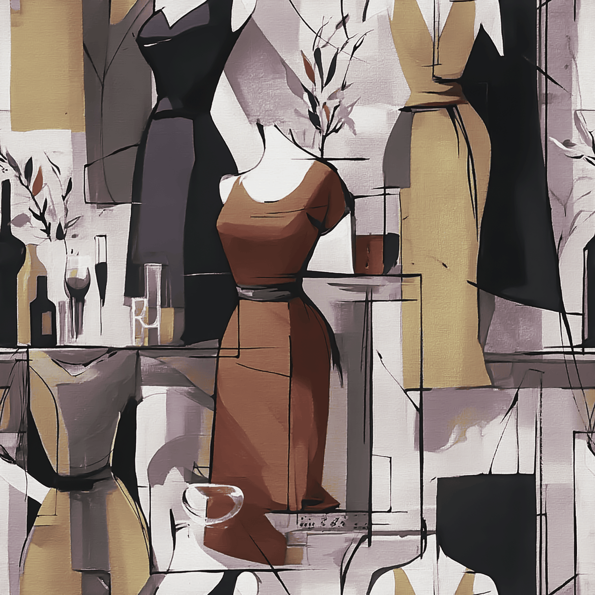 Atlanta Fabrics Window Shopping Nostalgia Fabric | Atlanta Fabrics