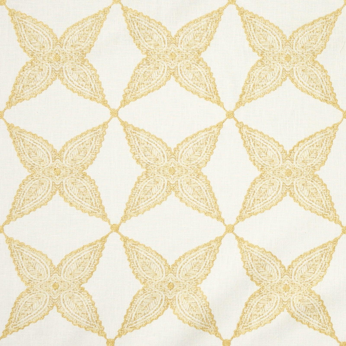 Mitchell Fabrics Aster Floral-Yellow Fabric | Atlanta Fabrics
