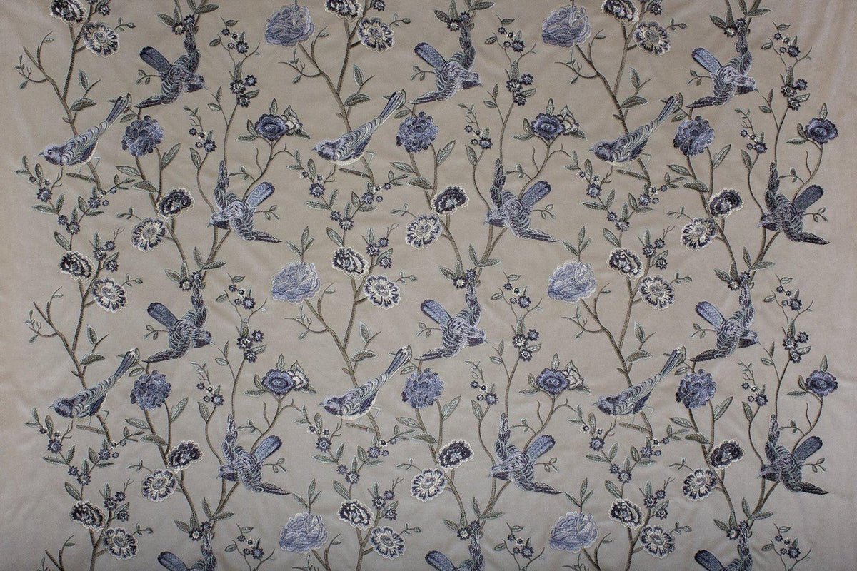 Mitchell Fabrics Birdland-Linen Fabric | Atlanta Fabrics