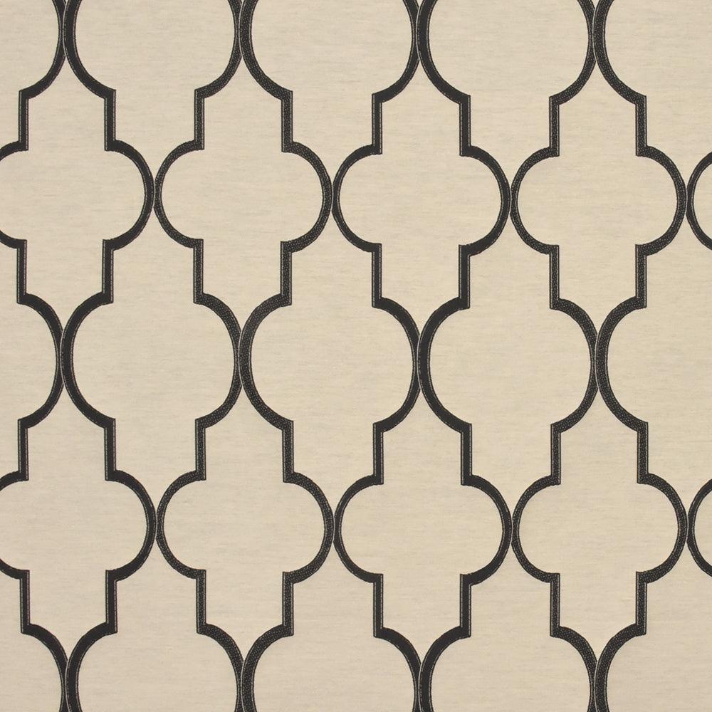 Carole By Grace Black Fabric | Atlanta Fabrics