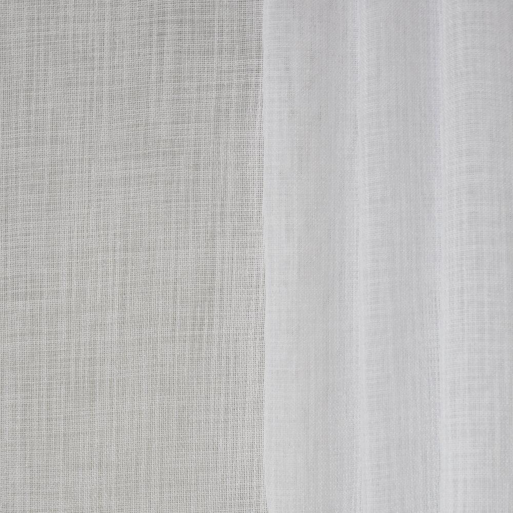 Carole Calm Breeze White (FR) (RR) Fabric | Atlanta Fabrics