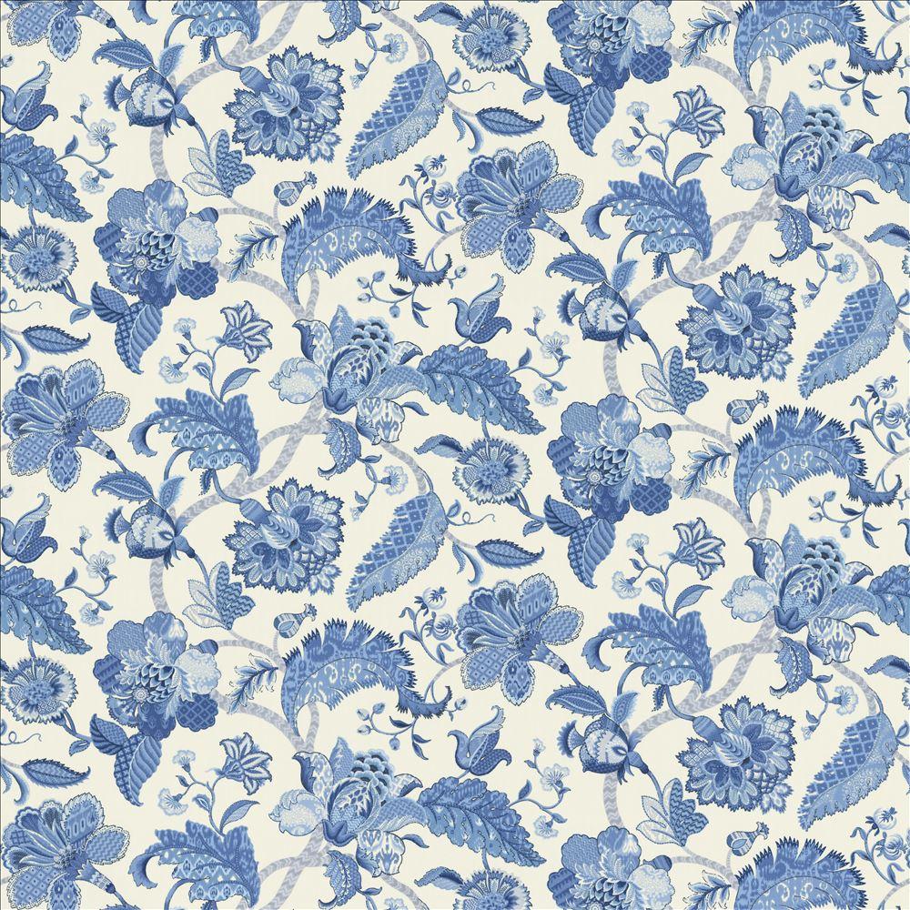 Chelsea Floral - Marina - Atlanta Fabrics