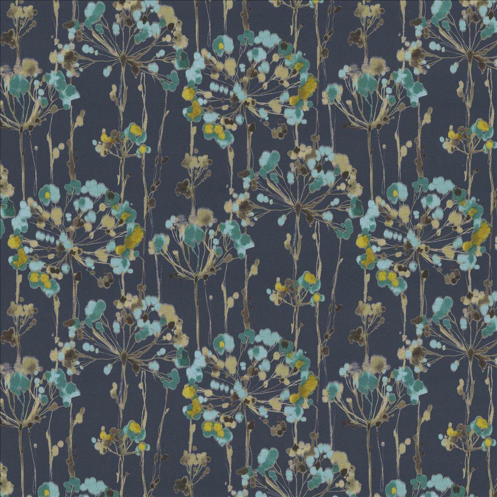 Delighting - Navy - Atlanta Fabrics