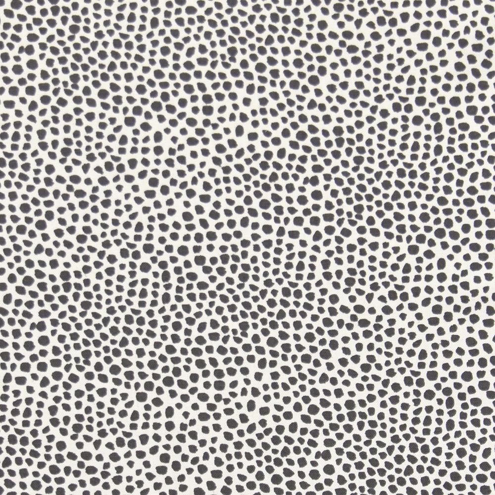 Carole Dot Away Jet Fabric | Atlanta Fabrics