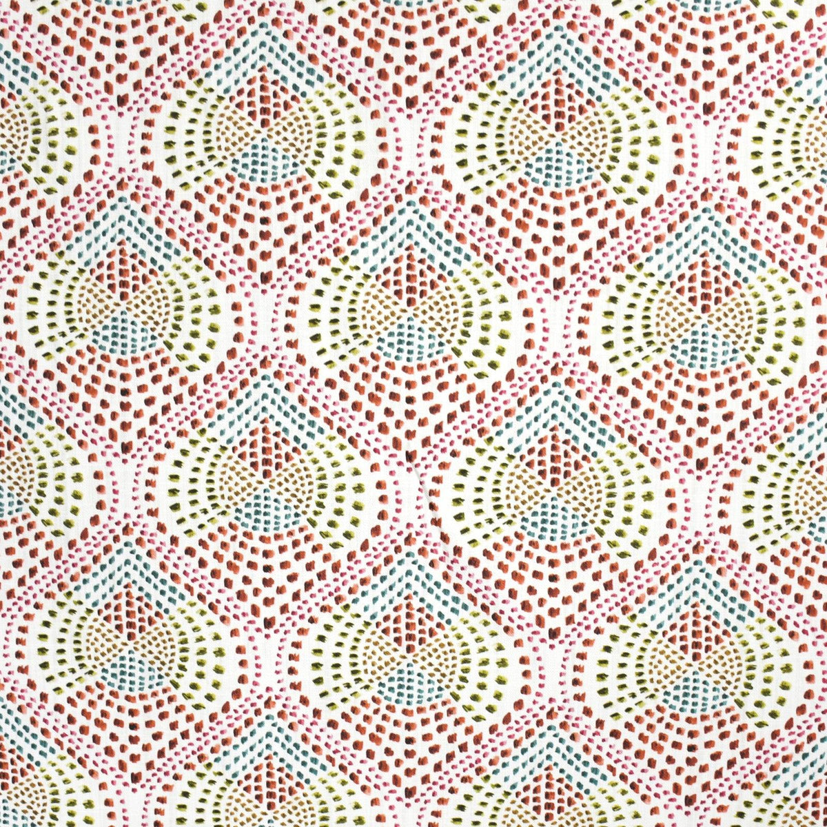 Dotted Ogee S3930 Bright - Atlanta Fabrics