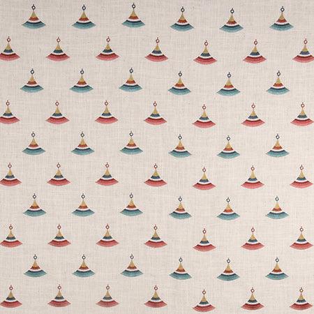 Carole Fan Out Primrose Fabric | Atlanta Fabrics