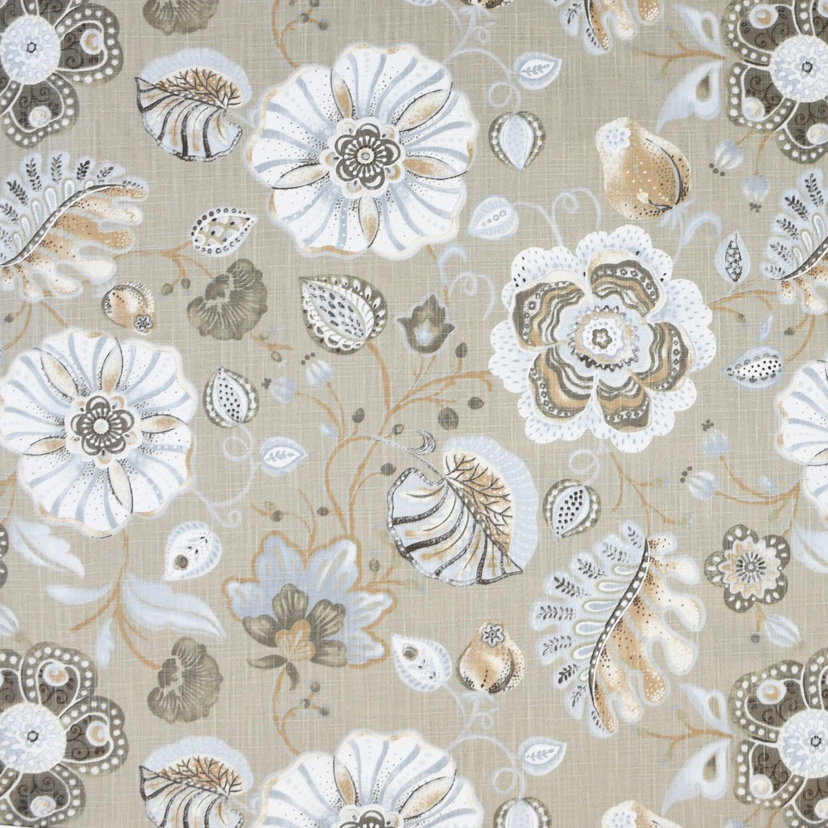 Flower Power S3915 Sand - Atlanta Fabrics