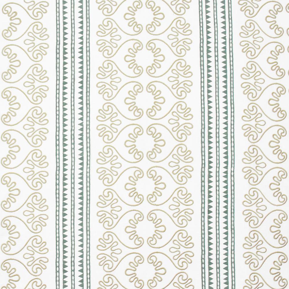 Garden Paths Teal - Atlanta Fabrics