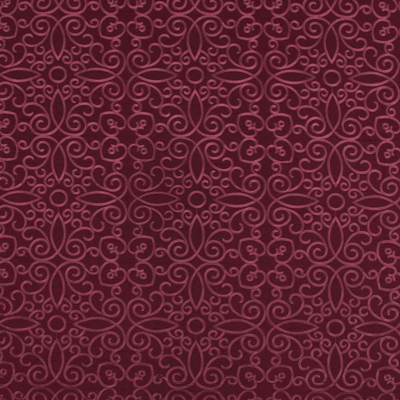 Hidden Hearts Maroon - Atlanta Fabrics