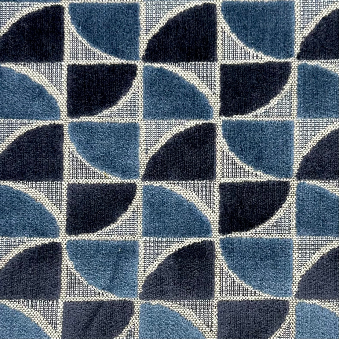 Europatex PINWHEEL MARINE Fabric | Atlanta Fabrics