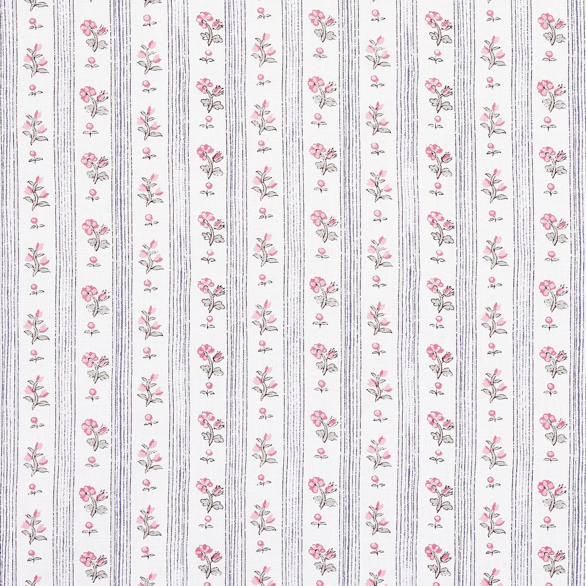 CABANON STRIPE ROSE FABRIC