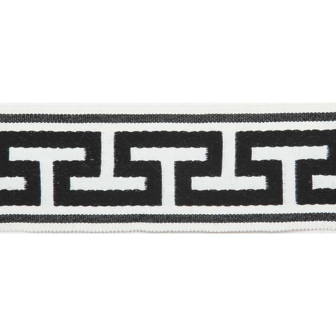 PERGOLA - EMBROIDERED TAPE - BLACK Trim