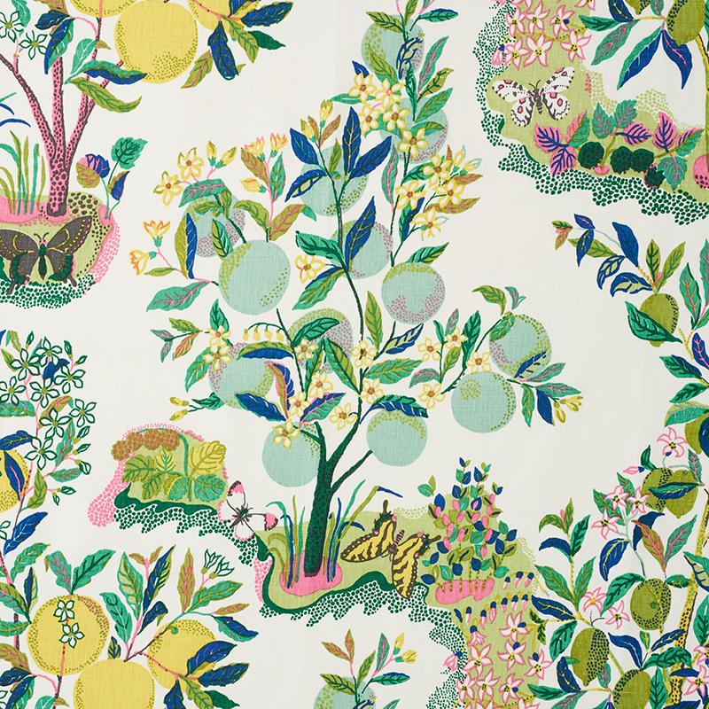 CITRUS GARDEN LIME FABRIC