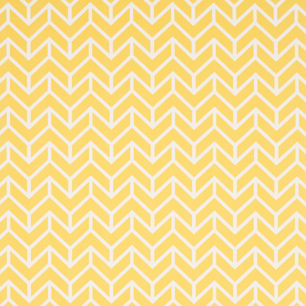 CHEVRON INDOOR/OUTDOOR YELLOW FABRIC