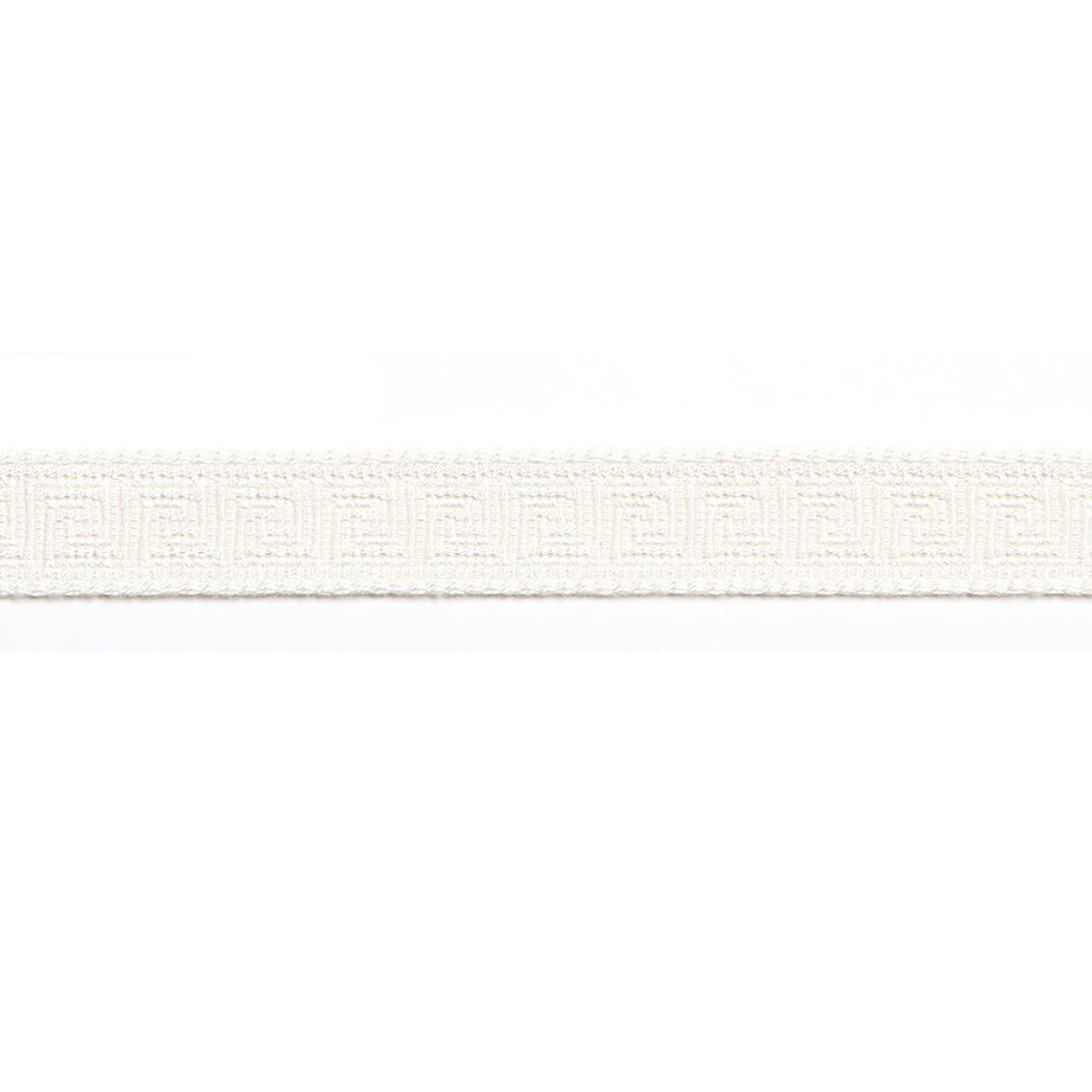 Europatex Hellenic Key Jacquard Tape Pearl Fabric | Atlanta Fabrics