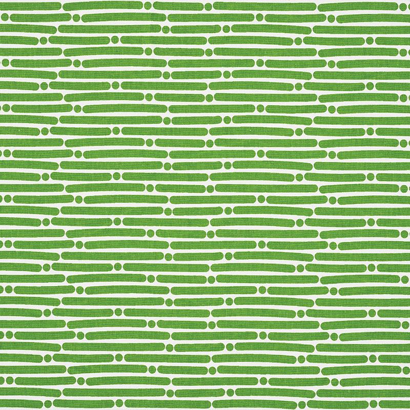 DOT DASH GREEN FABRIC