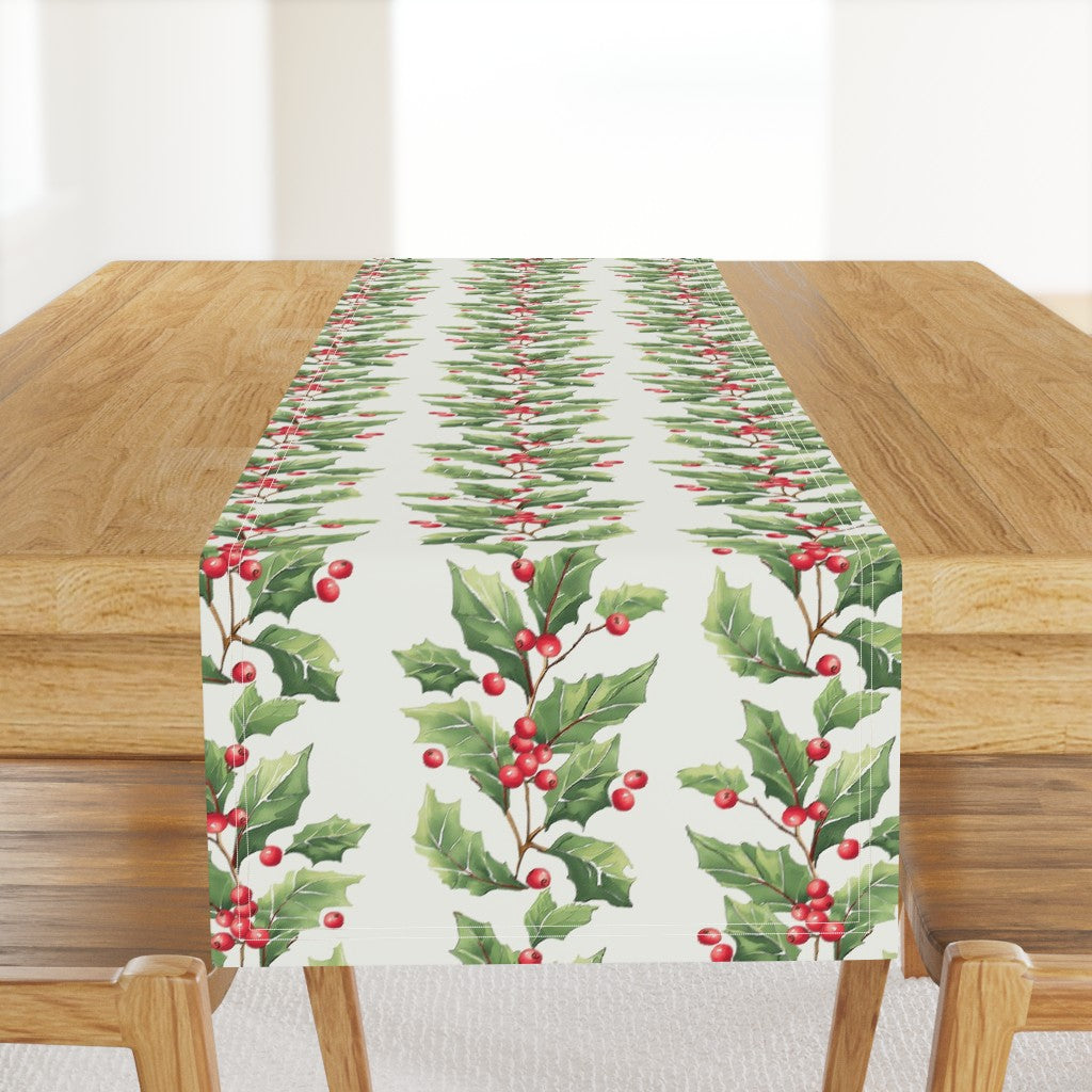 Atlanta Fabrics Holly Stripe Table Runner Accessories | Atlanta Fabrics