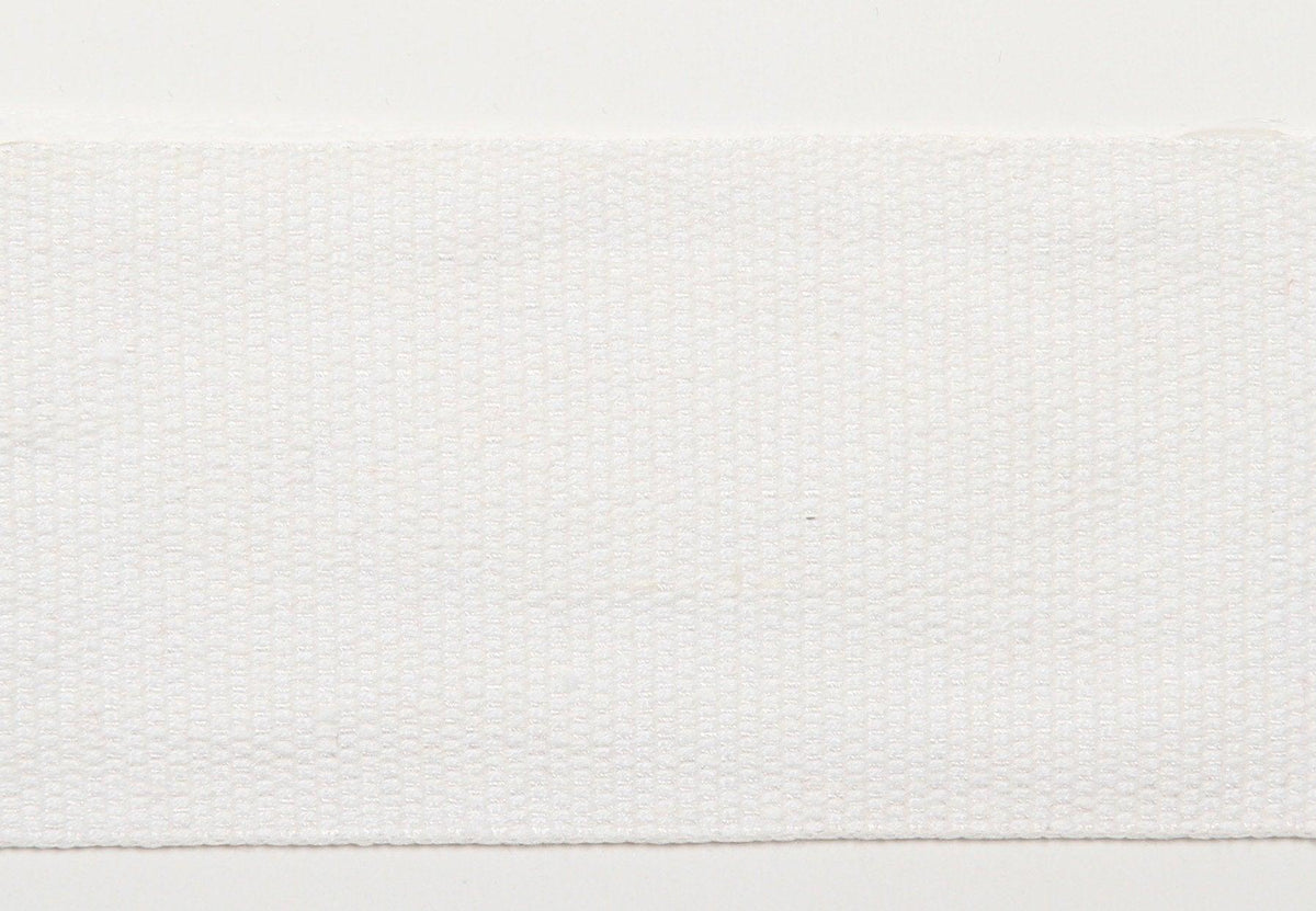 Le Lin 2" Tape - White - Atlanta Fabrics