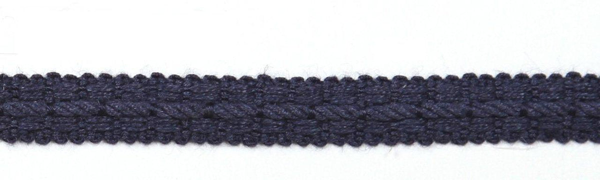 Le Lin Braid 1/2" - Navy - Atlanta Fabrics