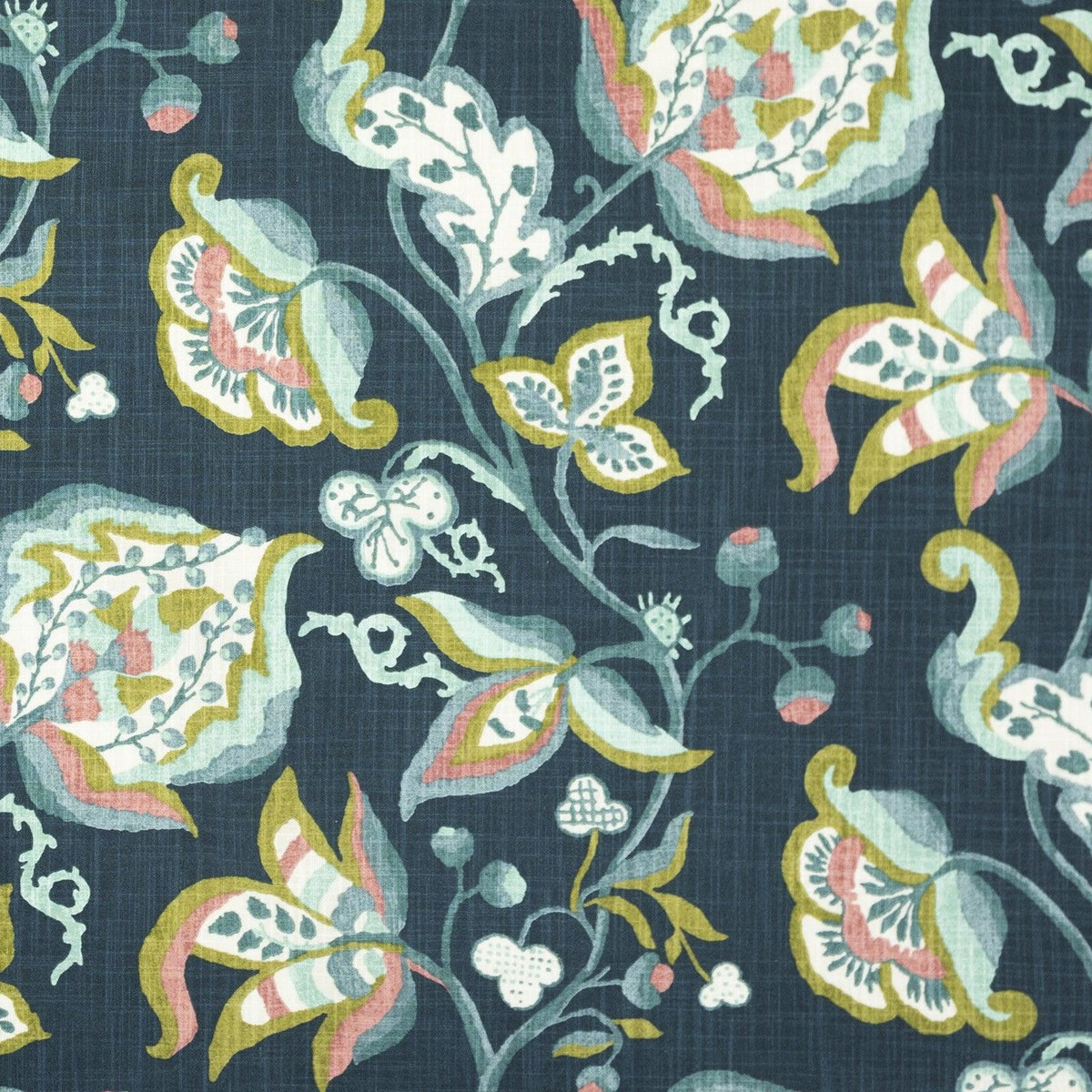 Mitchell Fabrics Linlee-Indigo Fabric | Atlanta Fabrics