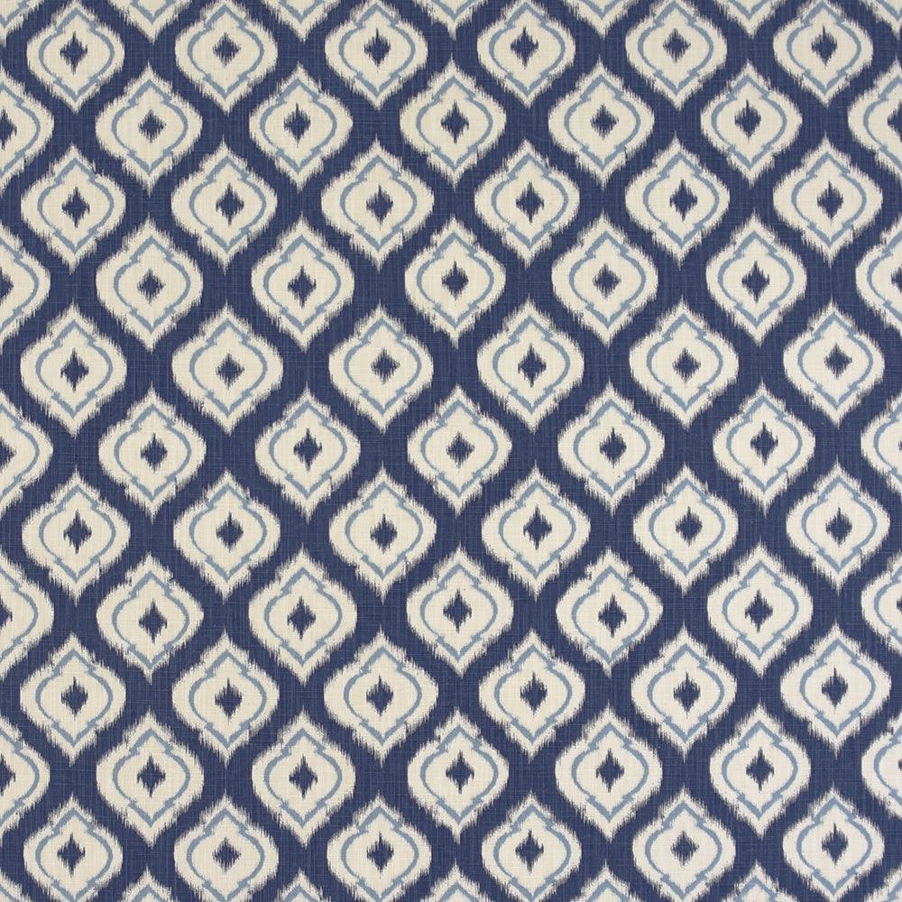 Lit Lanterns Indigo - Atlanta Fabrics