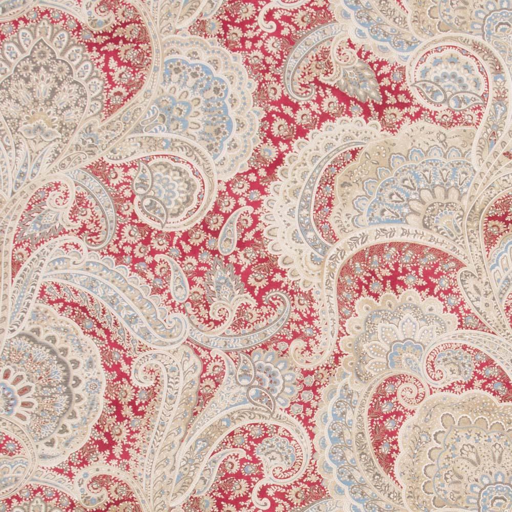 Loyal Patriot Cerise - Atlanta Fabrics