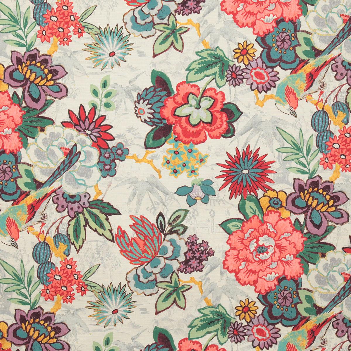 Pindler P6438 AKENO-HIBISCUS Fabric | Atlanta Fabrics