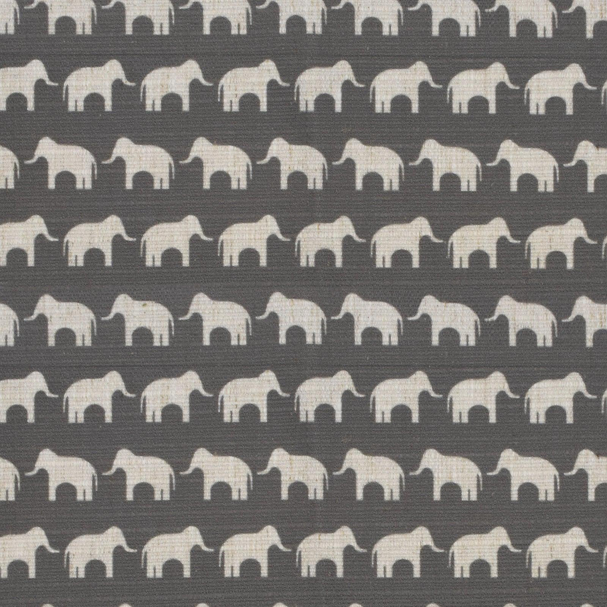 Pachyderm Parade S4118 Pewter - Atlanta Fabrics