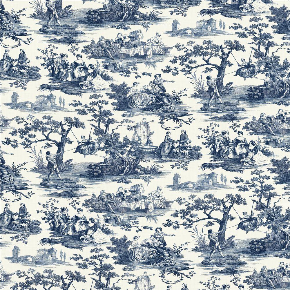 Pastoral - Sapphire - Atlanta Fabrics