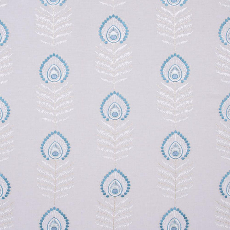 Peacock Feather Teal - Atlanta Fabrics