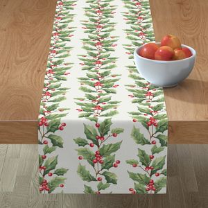 Atlanta Fabrics Holly Stripe Table Runner Accessories | Atlanta Fabrics