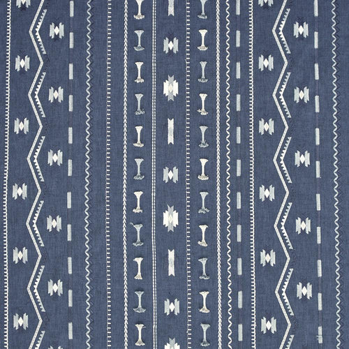 Put A Bow On It Indigo - Atlanta Fabrics